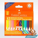 12 darabos radírozható vékony zsírkréta készlet (Faber-Castell)