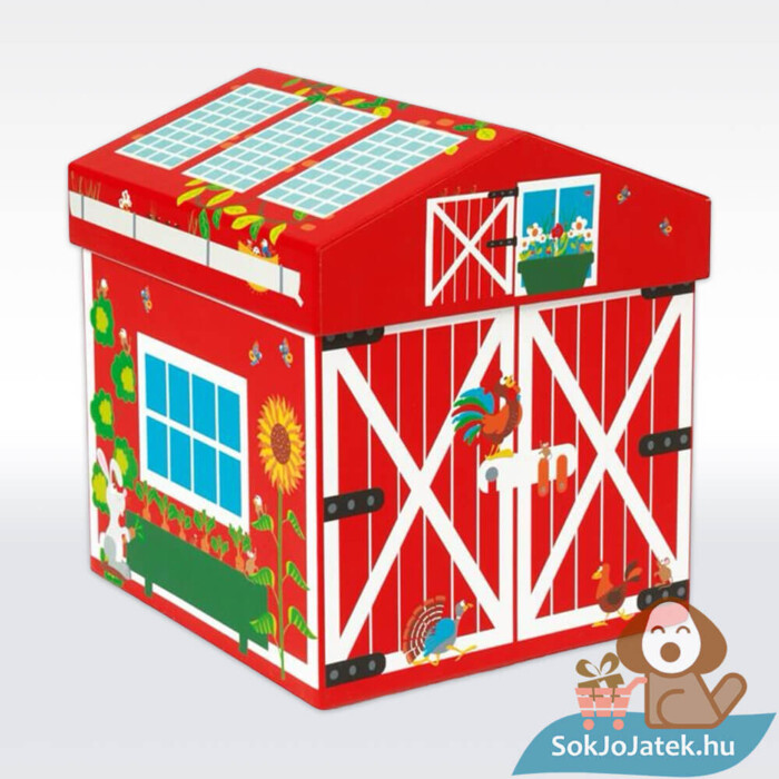 Farm dobozban: fajáték istállója bezárva (Scratch Europe)