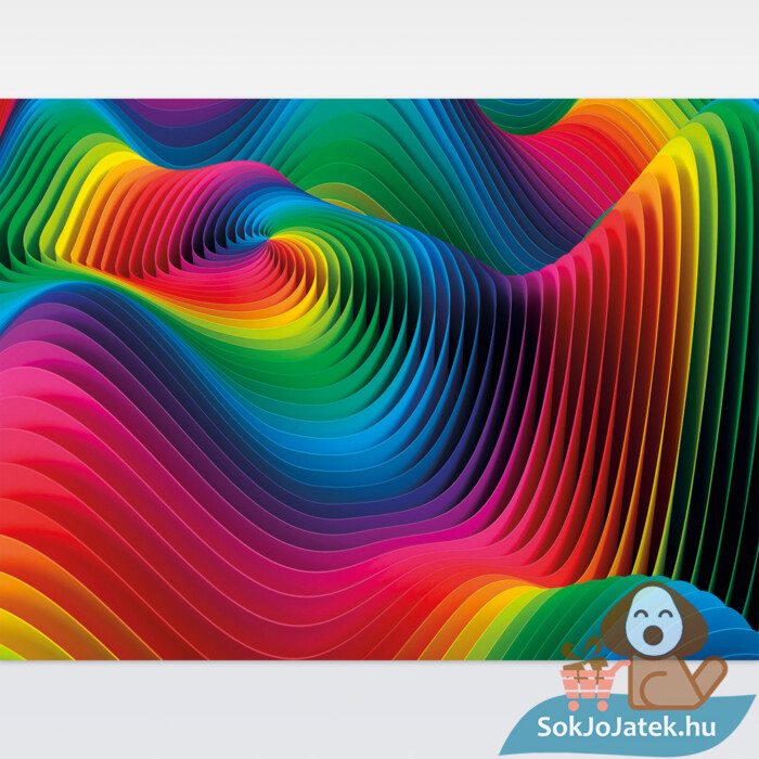 Hullámok puzzle képe, 500 db (Clementoni ColorBoom Collection 35093)