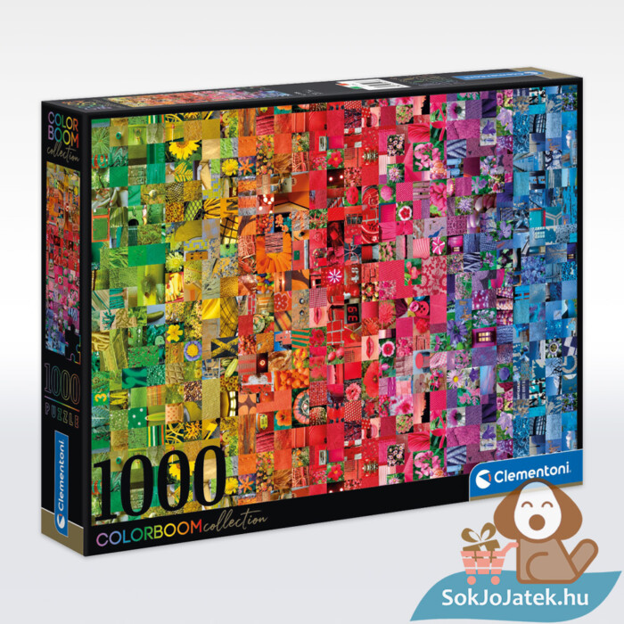 Kollázs puzzle doboza, 1000 db (Clementoni ColorBoom Collection 39595)