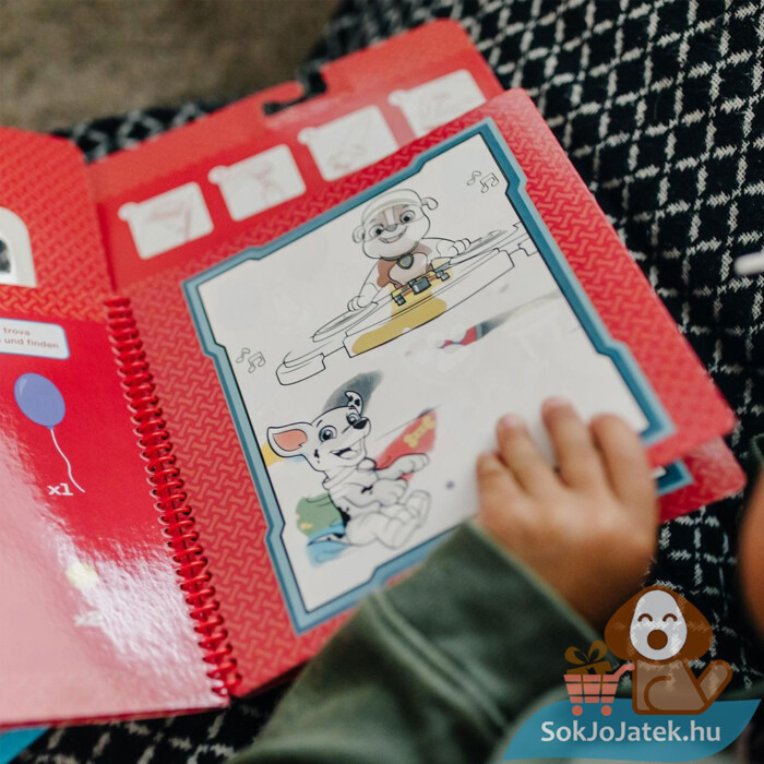 Mancs Őrjárat: Marshall rajzolás vízzel kreatív rajzoló szett gyerekeknek (Melissa & Doug Water Wow)