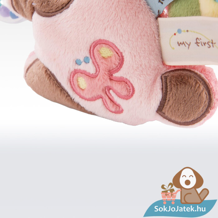 My First Nici: Wombitombi plüss csörgő hopsali nyuszi részlete (18 cm)