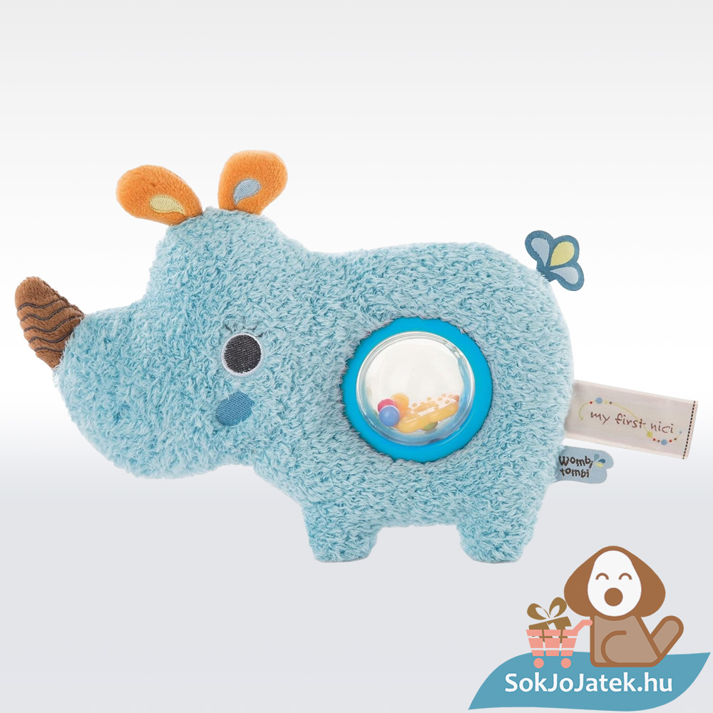 My First Nici: Wombitombi plüss csörgő manuffi orszarvú (20 cm)