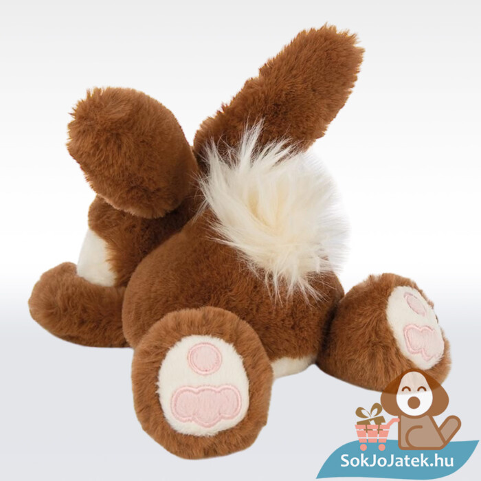 Nici Forest Friends: Poline nyuszi, 20 cm-es fekvő plüss hátulról