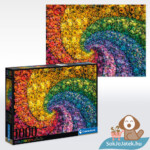 Örvény virágokból puzzle, 1000 db (Clementoni ColorBoom Collection 39594)