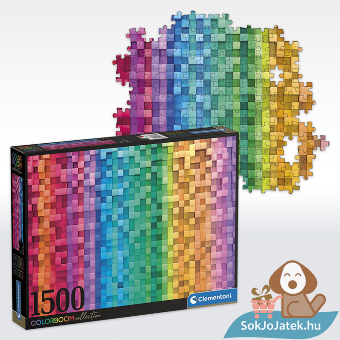 Pixelek puzzle, 1500 db (Clementoni ColorBoom Collection 31689)