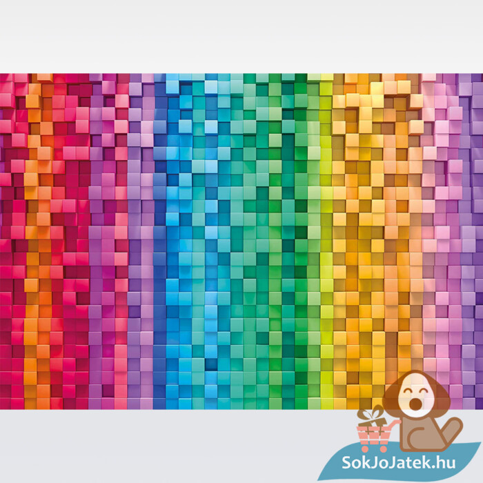 Pixelek puzzle képe, 1500 db (Clementoni ColorBoom Collection 31689)