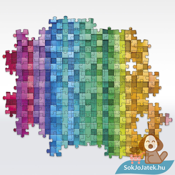 Pixelek puzzle részlete, 1500 db (Clementoni ColorBoom Collection 31689)