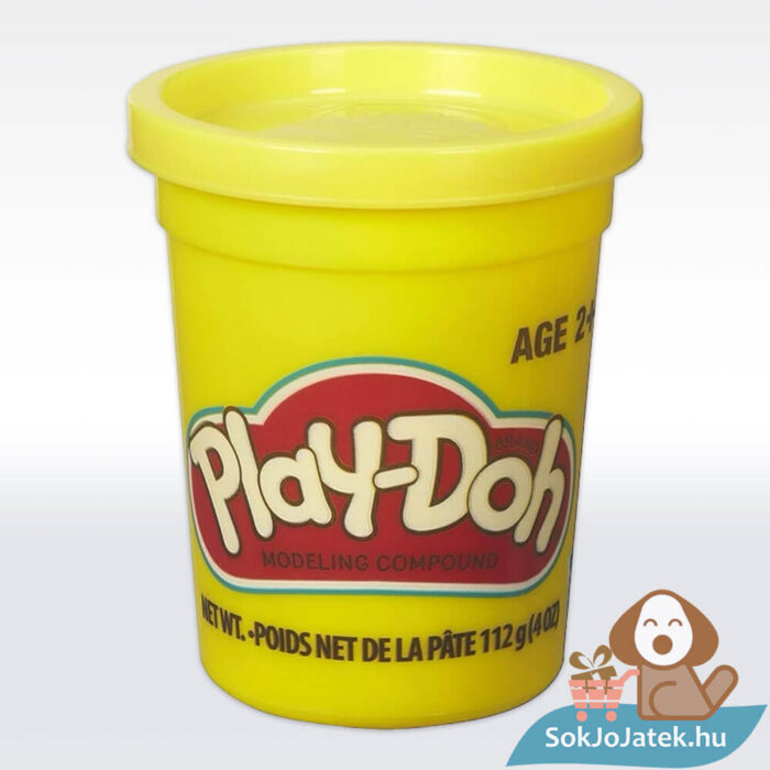 Play-Doh 1 tégelyes gyurma, citromsárga (112 g)