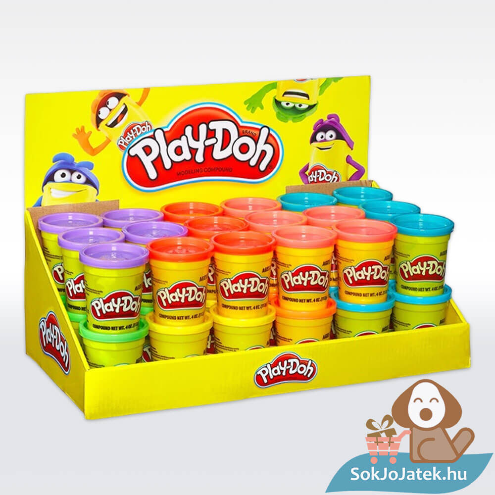 Play-Doh 1 tégelyes gyurma, több színben, 112 g (Többféle színben)