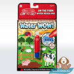 Rajzolás vízzel: A Farm állatai (Melissa & Doug Water Wow) kreatív játék