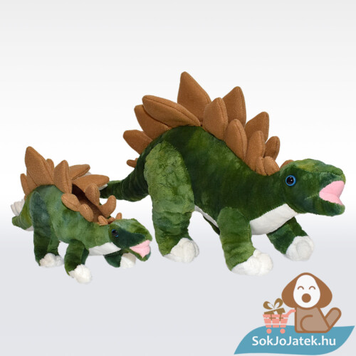 Stegosaurus: Dinoszaurusz plüss (többféle méretben)