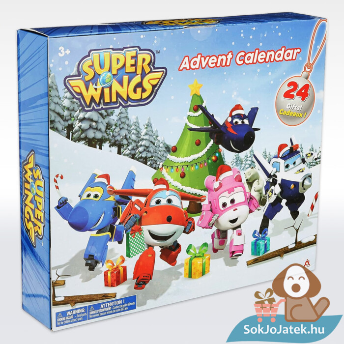 Super Wings: Adventi Kalendárium, 24 db figurával