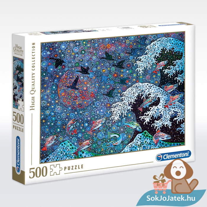 Tánc a csillagokkal puzzle doboza, 500 db (Clementoni 35074)