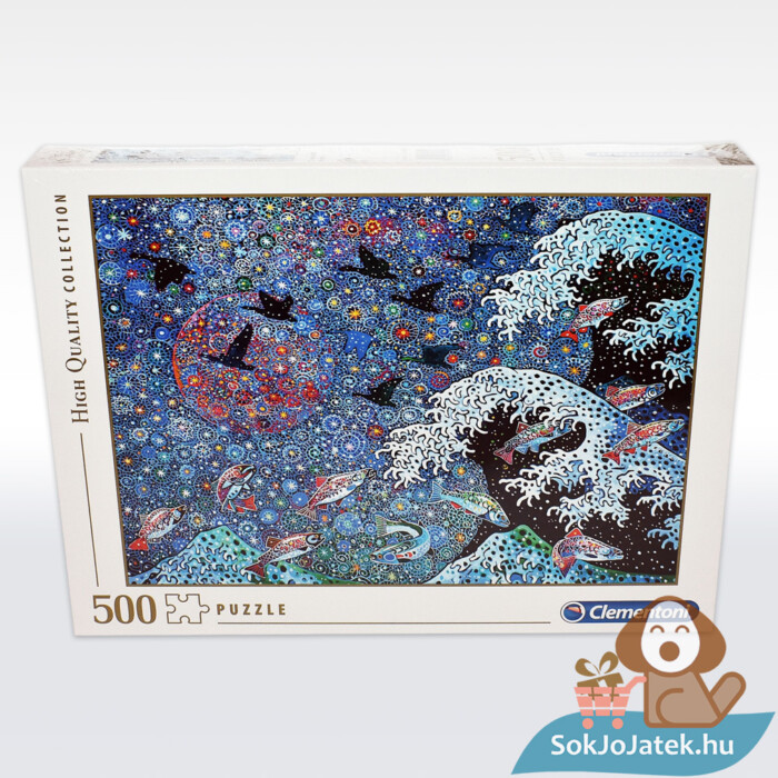 Tánc a csillagokkal puzzle doboza előről, 500 db (Clementoni 35074)