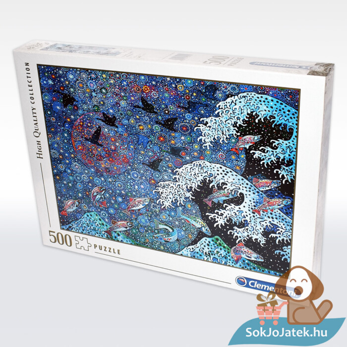 Tánc a csillagokkal puzzle doboza jobbról, 500 db (Clementoni 35074)
