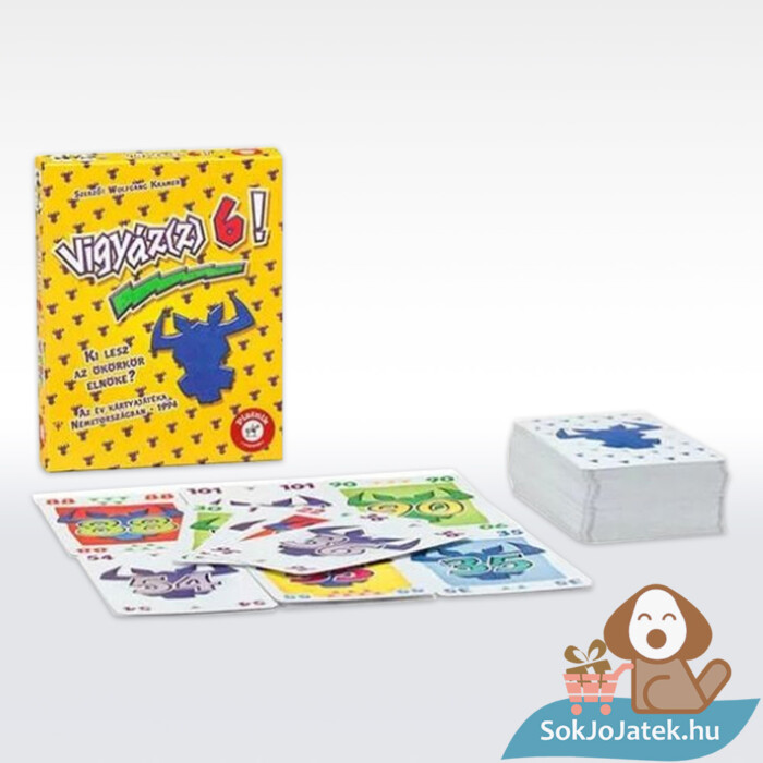 Vigyázz 6! kártyajáték tartalma