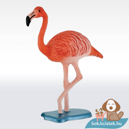 Flamingó gumírozott figura (Bullyland 63715)