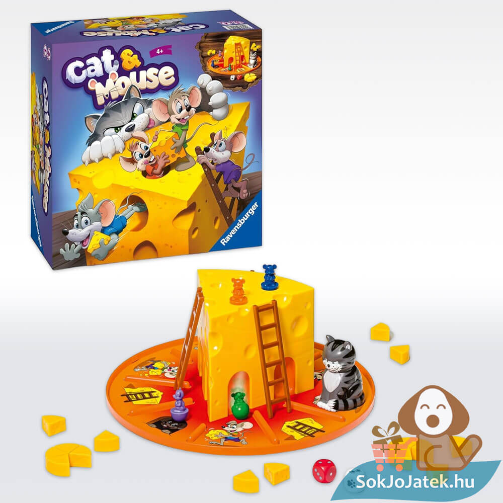 Cat & Mouse: Izgalmas macska-egér társasjáték (Ravensburger)