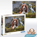 Charlie Brown Beagle kutyás puzzle, 1000 db (Clementoni 39511)