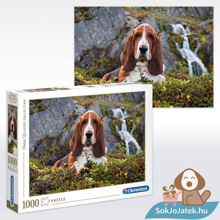 Charlie Brown Beagle kutyás puzzle, 1000 db (Clementoni 39511)
