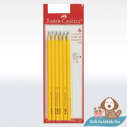 Grafitceruza HB, 6 db-os szett (Faber-Castell)
