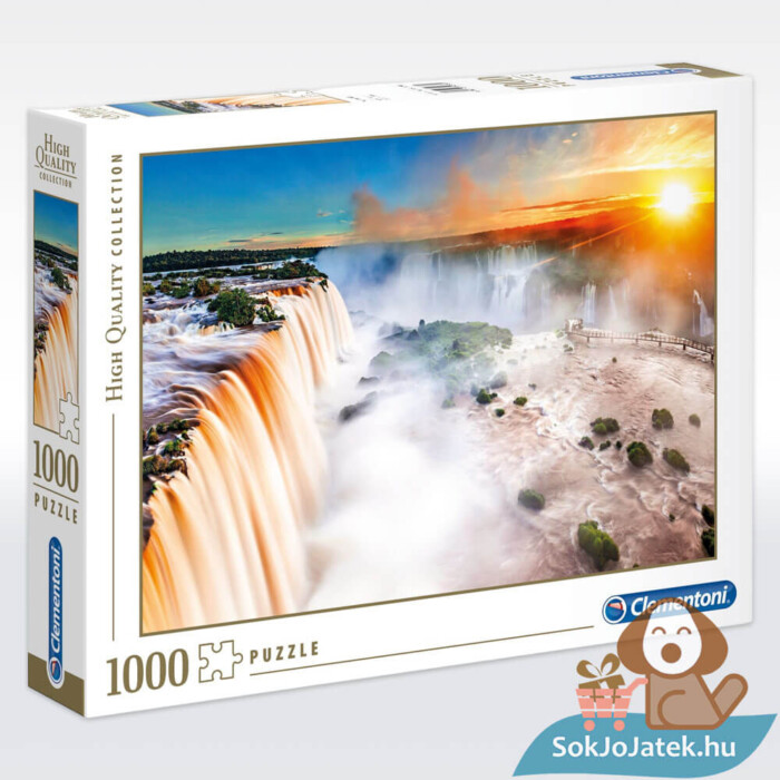 Iguazu vízesés puzzle doboza, 1000 db (Clementoni 39385)