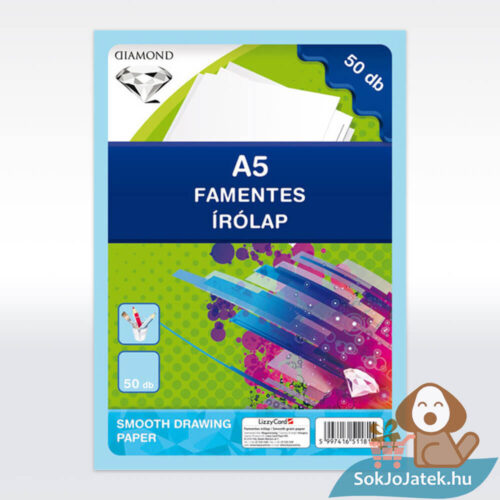 Írólap: A5-ös, famentes (50 db)