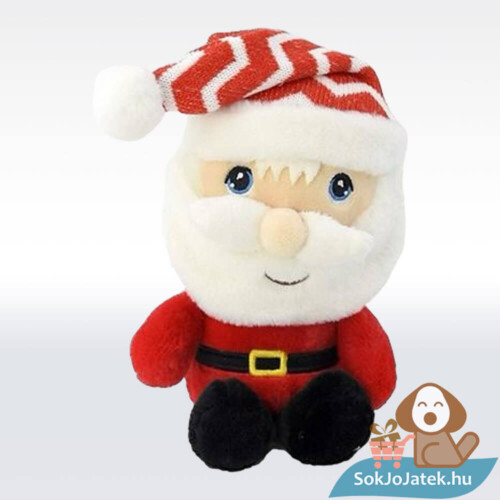 Klasszikus télapó plüssfigura, 15 cm (Keel Toys)
