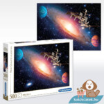 Nemzeti űrállomás puzzle, 500 db (Clementoni 35075)