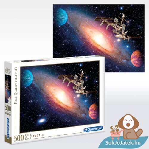 Nemzeti űrállomás puzzle, 500 db (Clementoni 35075)