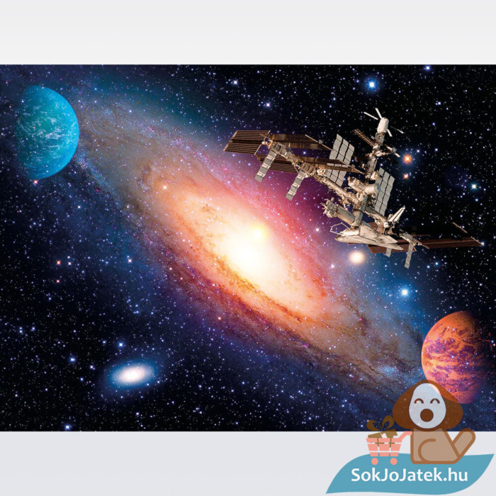 Nemzeti űrállomás puzzle képe, 500 db (Clementoni 35075)