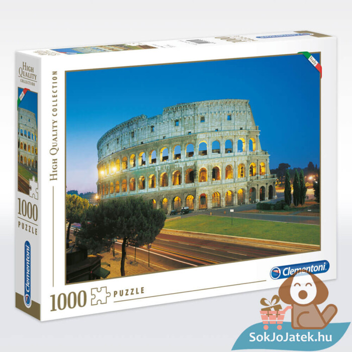 Római Colosseum puzzle doboza, 1000 db (Clementoni 39457)