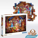 Varázslók műhelye puzzle, 1500 db (Clementoni 31813)