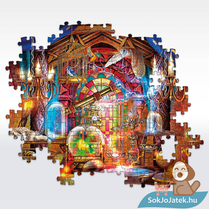 Varázslók műhelye puzzle részlete, 1500 db (Clementoni 31813)