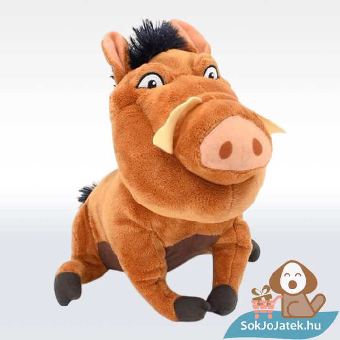 Az Oroszlánkirály: Pumba plüss vaddisznó, (30 cm)