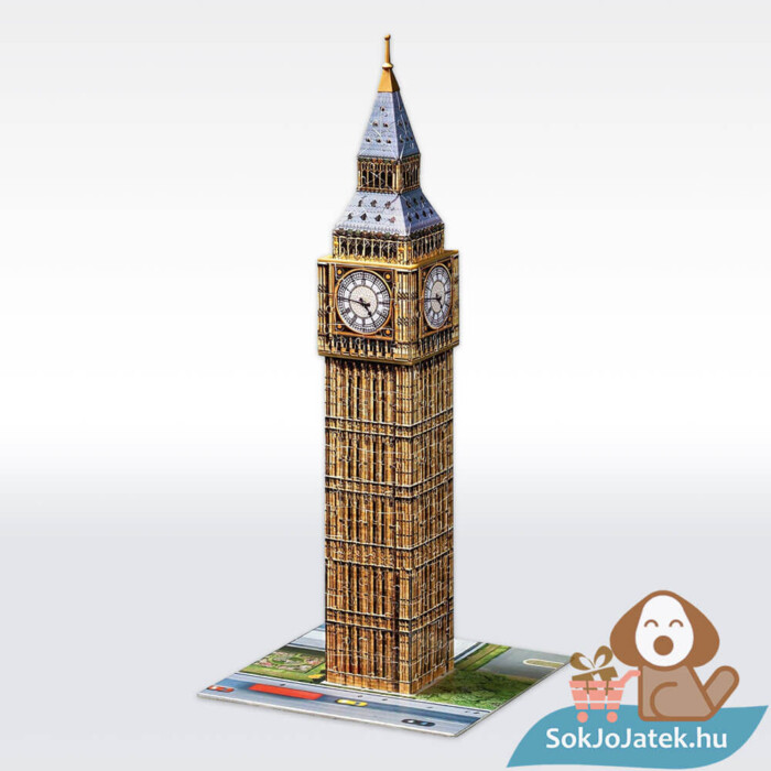 Big Ben, London, 216 db-os 3D puzzle elkészítve (Ravensburger 12554)