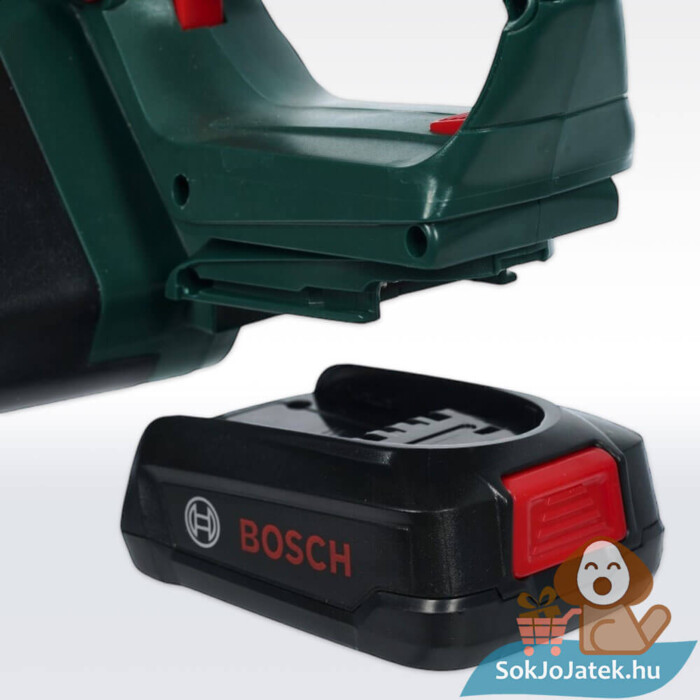 Bosch játék láncfűrész akkumlátora fénnyel és hanggal (Klein)
