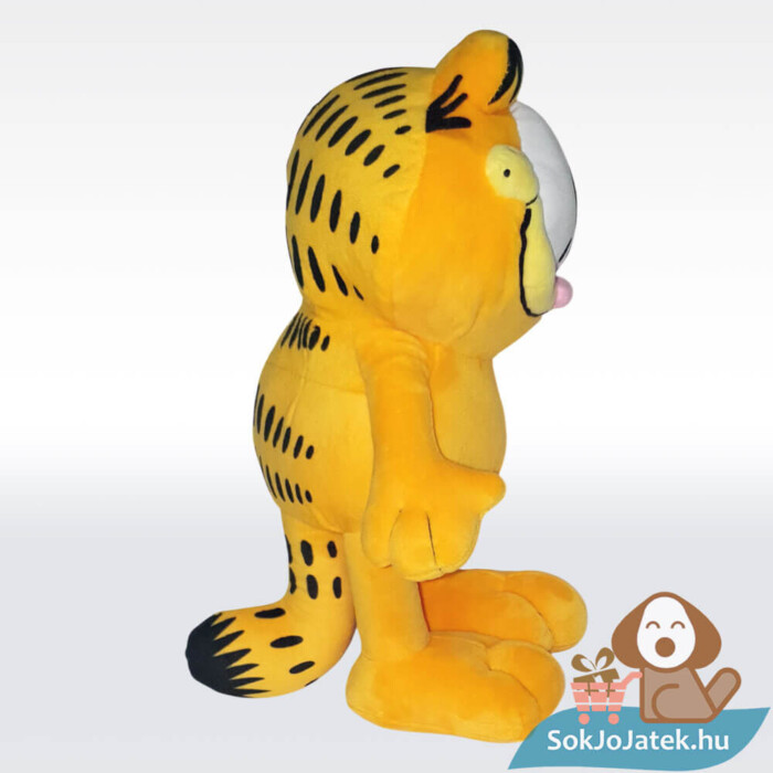Garfield: Plüss Garfield figura oldalról (28 cm)