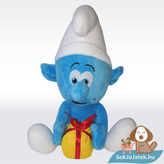 Hupikék törpikék: Tréfi ülő plüss (27 cm)