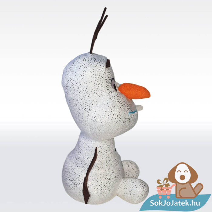 Jégvarázs: Olaf plüss, a hóember figura oldalról (30 cm)