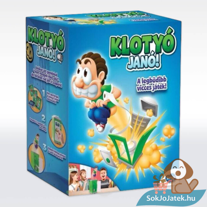 Klotyó Janó vicces társasjáték