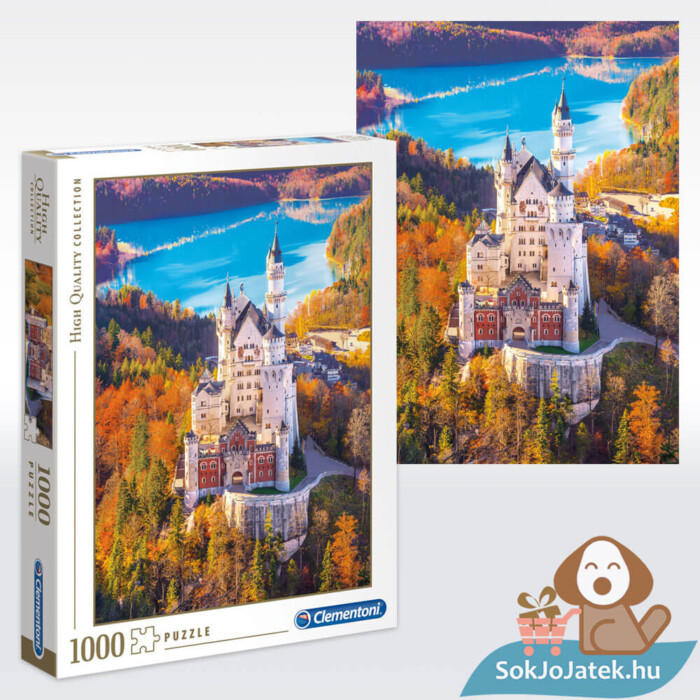 Neuschwanstein puzzle, 1000 db-os (Clementoni 39382)