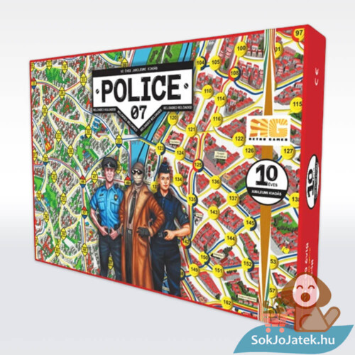 Police 07 társasjáték, 10 éves jubileumi kiadás