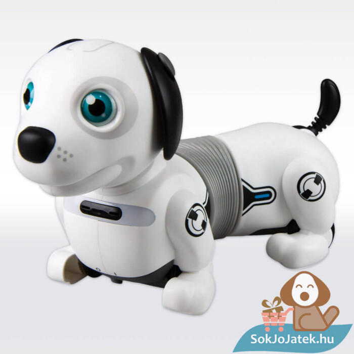 RoboTacsi kölyök, interaktív robotkutya oldalról (Silverlit)