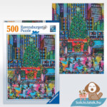 Rockefeller Karácsony puzzle, 500 db-os (Ravensburger 16424)