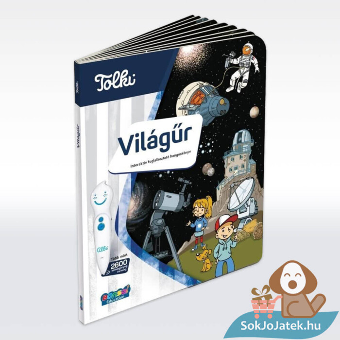 Tolki: Világűr szett, Interaktív foglalkoztató könyv készlet állítva