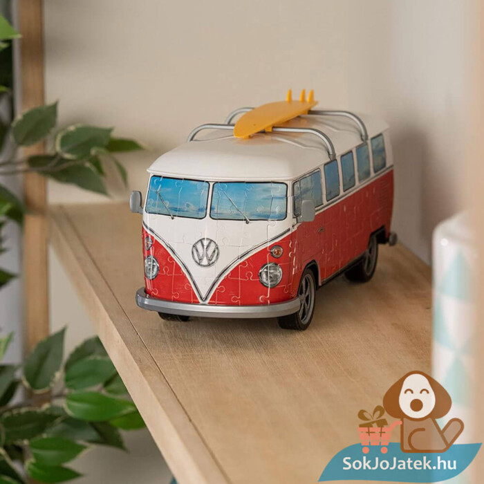 Volkswagen T1 162 db-os 3D puzzle a polcon (Ravensburger)