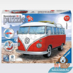 Volkswagen T1 162 db-os 3D puzzle (Ravensburger)