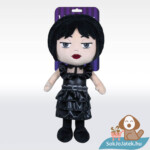 Wednesday: Wednesday plüss figura fekete ruhában (32 cm)